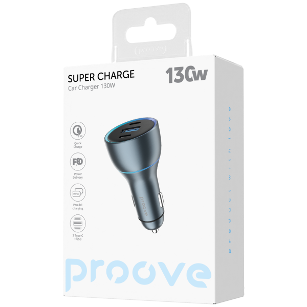 Proove Super Charge 130W (2 Type-C + USB) - Photo 4